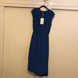 blue fleur Bleue midi dress NEVER WORN